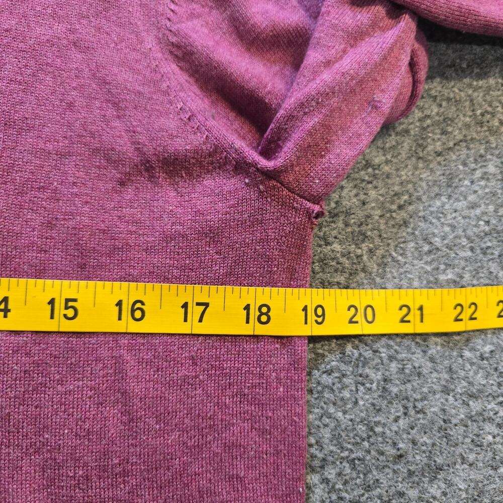 Fat Face Sweater Women Size 4 Pink Purple Wool Blend Long Sleeve Capsule Casual - Picture 5 of 9